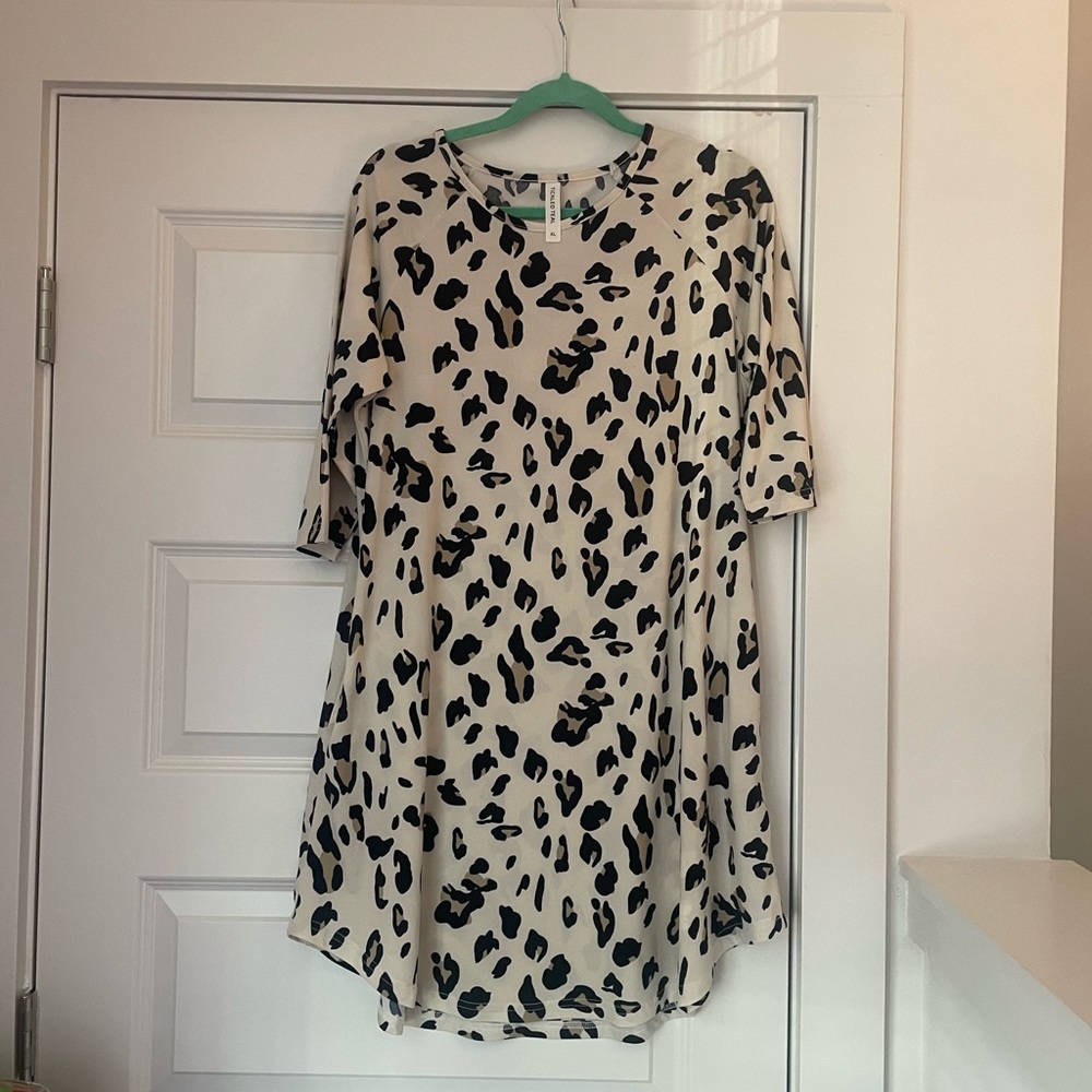 Cheetah Swing Dress